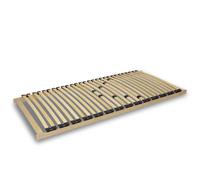 Rete a doghe pieghevole 100 x 200 CloudComfort, Natur/Anthrazit