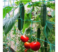 Rete a traliccio da giardino resistente per piante rampicanti, cetrioli, vite, frutta e verdura, piante di pomodoro, traliccio per piante rampicanti (20 x 20 m)