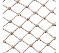 Rete a traliccio in iuta biodegradabile per supporto per piante, rete per arrampicata da giardino, sfondo decorativo da parete, lunghezza 5 m, griglia 8 cm