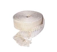 RETE ALIMENTARE ELASTICA PER CARNE E INSACCATTI COTONE E LATTICE VARIE MISURE 4F (Quadri: 24 - Ø 16 cm - L: 100 m)