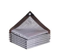Rete Aluminet Riflettente per Ombra Rete parasole in alluminio riflettente con protezione UV al 75% e 99%, for esterni, gazebo, tenda , vele rinfrescanti per serra giardino(99 percent,3X8meter)