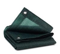 rete anti-ultravioletta, HDPE Sunshade Mesh Net 85% Shading Wind Protection Breathability Green Multiple Sizes(4.0x4.0 m/13x13 ft)