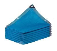 rete anti-ultravioletta, Shade Cloth 88% Sun Block Blue Multiple Sizes With Grommets(3.0x6.0 m/9.8x19.7 ft)