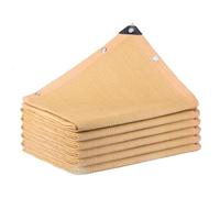 rete anti-ultravioletta, Sunshade Net 80% Sunblock HDPE Beige Multiple Sizes(4.0x14.0 m/13x45.9 ft)
