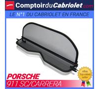 Rete Anti-vortice Saute-Vent, Windschott Porsche 911 (Capote Manuale) - TUV