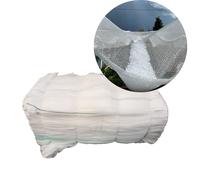 Rete Antigrandine Rinforzata Bianca, Telo Antigrandine per Orto Giardino Auto Balcone Esterno e Laghetto, HDPE Tagliabile Rete per Recinzione, Facile da Installare(8 x 20 m/26.2 x 65.6 ft)
