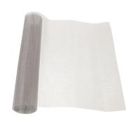 Rete Antiscintilla per Caminetto e Braciere, Acciaio Inox 20 maglie | Taglio Personalizzato, Bordo Arrotolato Sicuro, Argento, per Aperture e Raduni all'Aperto