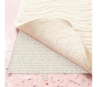 Rete Antiscivolo 65 x 95 cm Antiscivolo e Tagliabile e Protezione per Moquette Resistente per Moquette Cassetti Ripiani Materasso Divano Cucina Auto, bianco