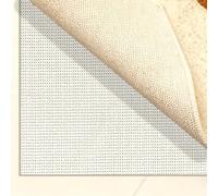 Rete Antiscivolo per Tappeti 135 x 210 cm Antiscivolo Rete Sotto Tappeto Multiuso Lavabile per Moquette, Cuscino da Pavimento, Casa, Ufficio, Automobili, Cucina, Bagno, bianco