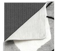 Rete Antiscivolo per Tappeti 40 x 65 cm Antiscivolo e Tagliabile Rete per Tappeti Sottotappeto Resistente per Tovaglie, Auto, Pallet, Scaffale, Nero