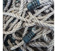 Rete Arrampicata Per Telaio Corda da Casetta Palafitta Rosso Blu Verde Nero