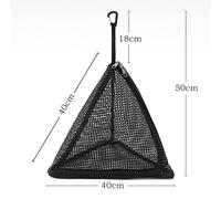 Rete Asciugatrice Triangolare Leggera Pieghevole Borsa a Rete Comoda da Esterno