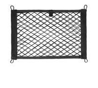 rete auto bagagliaio Borsa per rete portaoggetti per auto Porta telefono per rete a rete per auto Portaoggetti per camper Tasca per carico per barca Organizzatore con cornice in rete(25x45CM)