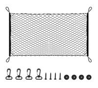 Rete Bagagliaio Auto Porta Oggetti Rete di sicurezza per Letto Protezione anti-caduta Elastica a Doppio Strato con Ganci Divisorio