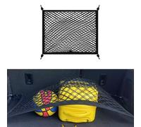 Rete Cargo Bagagliaio Auto Nera 70x50cm Doppio Elastico Nylon Portapacchi