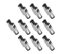rete CAT8 in metallo per 10 Gigabit Ethernet, 10pcs / set, 10pcs/set | pin placcato in oro supporta la trasmissione veloce per cavi CAT8 compatibili, reti domestiche e data center