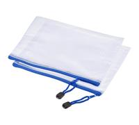 Rete Cerniera Borse,B4 Formato File Tasche Bolletta Borsetta Cartella,Bianco 6pz