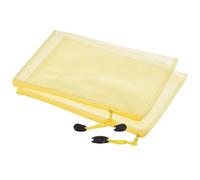 Rete Cerniera Borse,B4 Formato File Tasche Bolletta Borsetta Cartella,Giallo 3pz