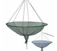 Rete da a molo - Grande anello a maglia da 39,37 pollici | Double Line Dock Net - Robusto strumento di colata a ponte. La struttura a rete di alta qualità garantisce una presa sicura durante la