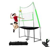 Rete da allenamento per pallavolo con altezza regolabile, per allenamento al chiuso e all'aperto, in spiaggia