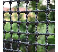 Rete da arrampicata all'aperto per bambini, 2 reti da carico in poliestere per casa sull'albero, altalena, scala, corsa ad ostacoli, giungla, palestra, parco giochi