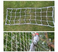 Rete da arrampicata all'aperto per bambini 6 mm di spessore C Net per giochi in giardino e parco giochi 1 x 7,4 m Arrampicata e per avventure attive supporto per piante e divertimento