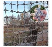 Rete da arrampicata in nylon resistente per bambini e adulti, resistente, resistente all'usura, per parchi giochi all'aperto, alberi e uso interno (rete da 10 mm, 1 x 10 m)