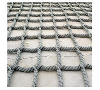 Rete da arrampicata per adulti 1 x 1 m (3,3 x 3,3 piedi) Corsa ad ostacoli all'aperto Scala per parco giochi Casa sull'albero Giardino Ninja Warrior Training & Safe