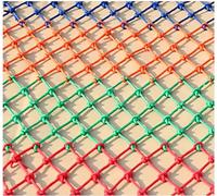 Rete da arrampicata per bambini - Jungle Gym Ostacle Course Training, 3 m x 3 m Rete da carico per giochi all'aperto, accessorio per arrampicata Ninja per attività nel parco giochi