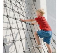 Rete da arrampicata per bambini - Rete da carico per parco giochi all'aperto, altalena per scale in corda per strutture da arrampicata in cortile, forti sugli alberi, percorsi ad ostacoli, campeggio