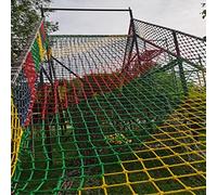 Rete da arrampicata per bambini, rete di sicurezza in corda intrecciata, per parchi giochi, giardino, altalena, grande rete per arrampicata, divertimento e avventura all'aperto