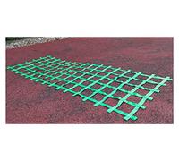 Rete da arrampicata per bambini, rete di sicurezza per case sull'albero, parchi giochi, altalene da giardino e scale di corda, attrezzatura da gioco all'aperto, verde perfetta per il gioco attivo