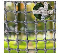 Rete da arrampicata per carichi pesanti per parchi giochi all'aperto, case sugli alberi e camion, rete di sicurezza in nylon per bambini, maglia da 10 mm, 1 x 4 m