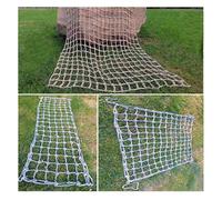 Rete da arrampicata per interni ed esterni, 1 x 1 m, rete di sicurezza per balcone, versatile rete di protezione da giardino, griglia di sicurezza per bambini e animali domestici, camion e arrampicata