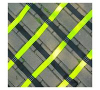 Rete da arrampicata resistente per bambini e adulti, 3,7 x 6,1 m, corsa ad ostacoli per interni ed esterni, divertimento in casa sull'albero e nel cortile | Rete per parco giochi per giochi attivi