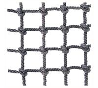 Rete da arrampicata resistente per bambini e adulti, spessore 10 mm, per altalene, tessitura di grado militare, attrezzatura da arrampicata durevole (1 x 4 m)
