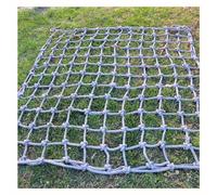 Rete da arrampicata resistente - Rete di sicurezza in nylon per esterni per casa sull'albero, parco giochi e rimorchi per camion - 2 x 2 m - altalene durevoli e attrezzature per giochi per bambini