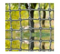 Rete da arrampicata sicura per bambini, 1 x 1 m, per giardino, parco giochi, scale, sicurezza per bambini, attrezzatura da gioco all'aperto, corda da arrampicata per bambini