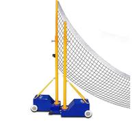 Rete da badminton con base riempibile, rete sportiva resistente per giochi di famiglia e quartiere, perfetta per attività di badminton, pallavolo e tennis
