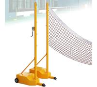 Rete da badminton portatile con base ponderata per sport indoor e outdoor