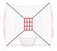 Rete da baseball per allenamento - Rete da allenamento con telaio in acciaio, rete senza nodi ad alta resistenza | Rete da allenamento da baseball a montaggio rapido, rete stabile per esercitare