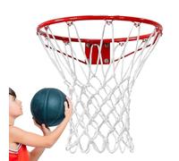 Rete da basket per cerchio, rete da basket, rete da basket standard di ricambio leggera in nylon, migliora l'esperienza di gioco di basket Rete per tutte le stagioni per area di io