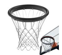 Rete da basket per esterni, telaio per rete da basket rimovibile portatile, rete da basket professionale, resistente alla pioggia e al sole, per sport indoor ed all'aperto