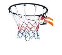 Rete Da Basket Portatile Canestro da basket 35/45 cm senza foratura, for interni ed esterni, standard, con rete sospesa, attrezzatura for l'allenamento(35CM Black)