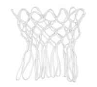 Rete da basket professionale di ricambio in nylon resistente e durevole, antiurto, per tutte le stagioni, per campi da basket interni ed esterni, bianca, 2 pezzi