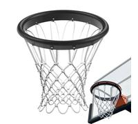 Rete da basket professionale - reti spesse standard, prodotti per campo da basket, rete robusta, resistente alle intemperie, non scolorisce e antipioggia, copertura per canestro, protezione solare per