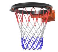 Rete da basket sostitutiva, Rete da basket portatile, Rete da basket in TPU, Rete sostitutiva per tutte le stagioni Basket Rete da basket universale per canestro da basket per scuole, parchi domestici