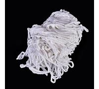 Rete da calcio, 3 x 2 m Fibra di polipropilene Rete da calcio Rete da calcio Rete da calcio bianca Sostituzione Sport da allenamento Strumenti di allenamento Forniture per il calcio
