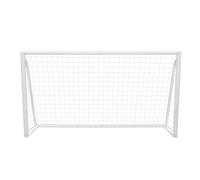 Rete da calcio 360cmx180cm in PVC Pratica di allenamento portatile all'interno all'esterno Montaggio rapido a incastro e a scatto Foglio di bersaglio 16 fascette elastiche e borsa per il trasporto
