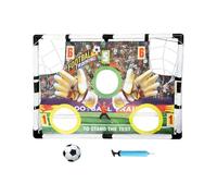 Rete da calcio per bambini, set di rete da calcio regolabile in 3 altezze, giocattolo per pratica, per esercizi e allenamento in interni ed esterni, patio e aree